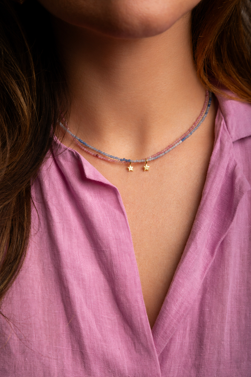 "PINK AURA" NECKLACE