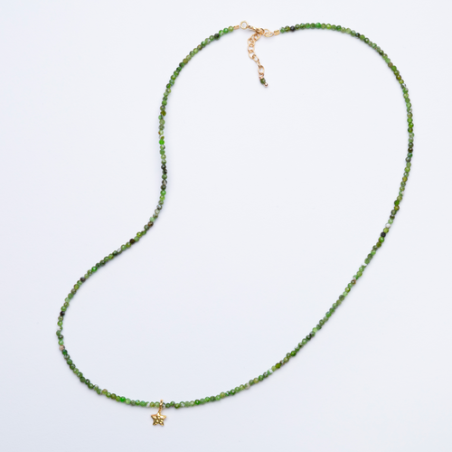 "GREEN SPARK" NECKLACE