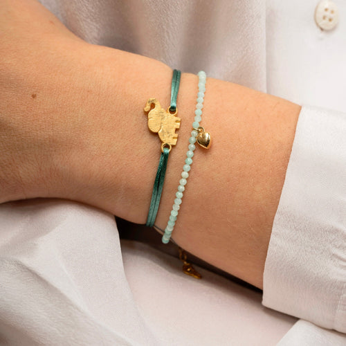 "ELEPHANT" ARMBAND – GOLD