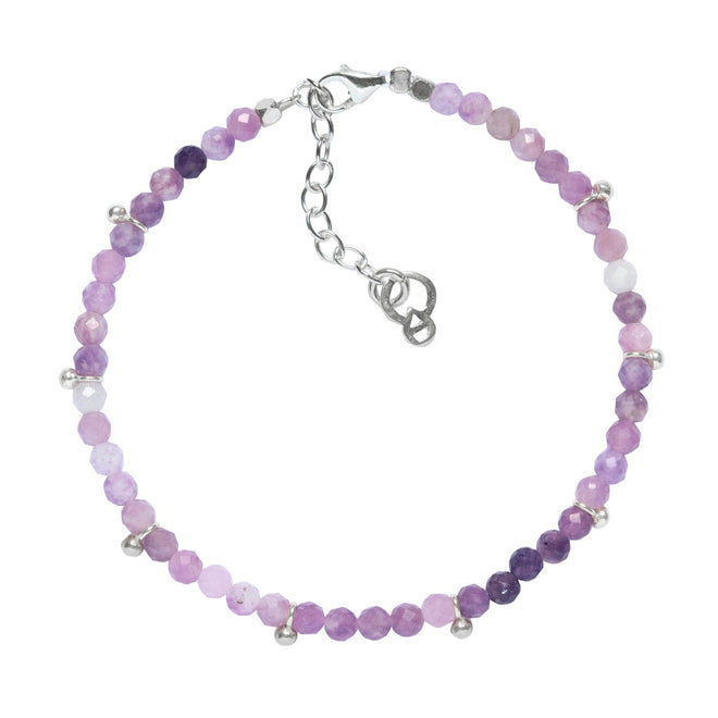 "LAVENDER BLISS" BRACELET - SILVER