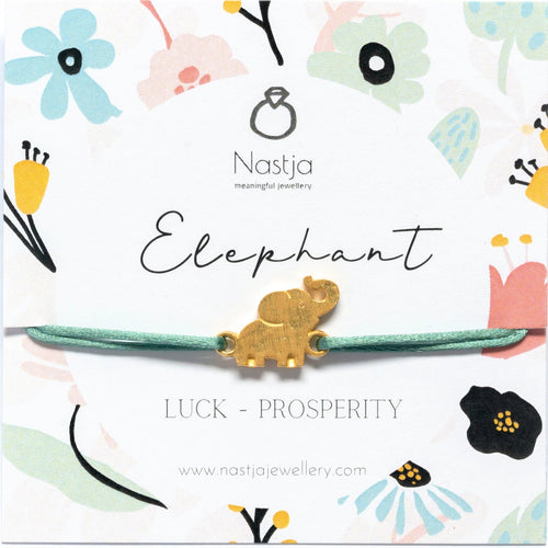 "ELEPHANT" ARMBAND – GOLD