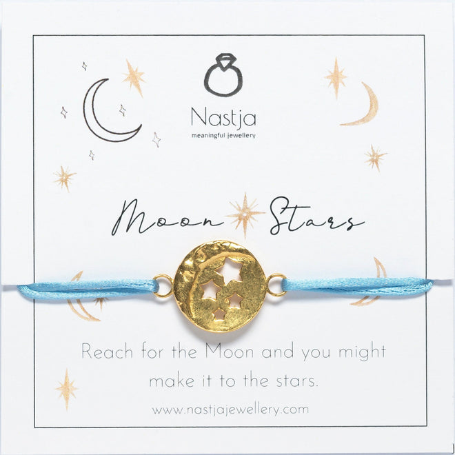 "MOON & STARS" BRACELET - GOLD