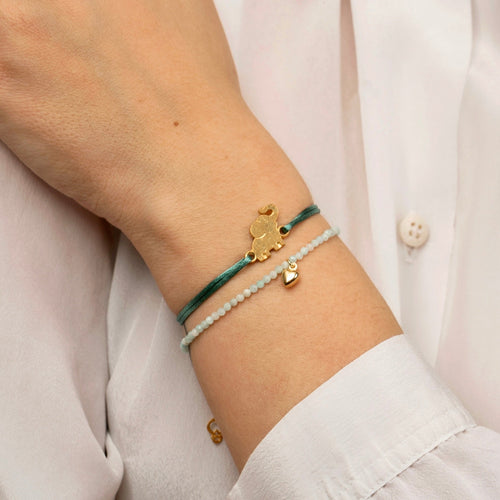 "ELEPHANT" ARMBAND – GOLD