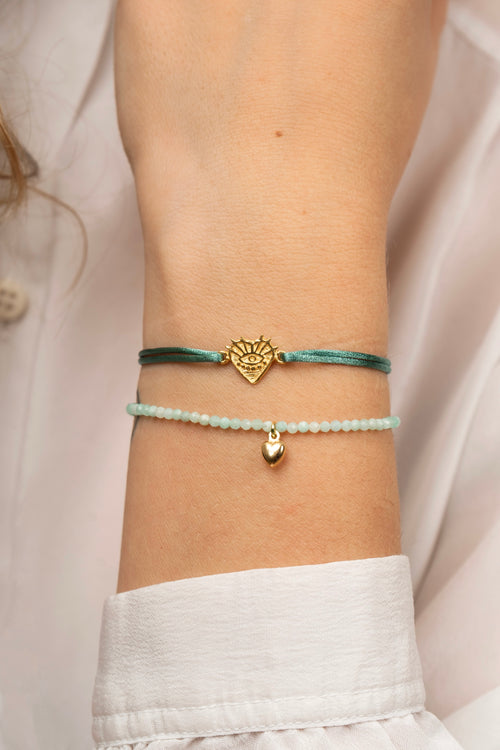 "HEART OF CONFIDENCE" ARMBAND – GOLD 