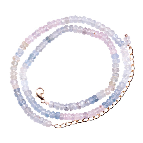 Multi Aquamarine Necklace