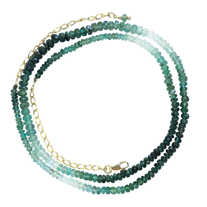 Emerald Necklace/Wrap